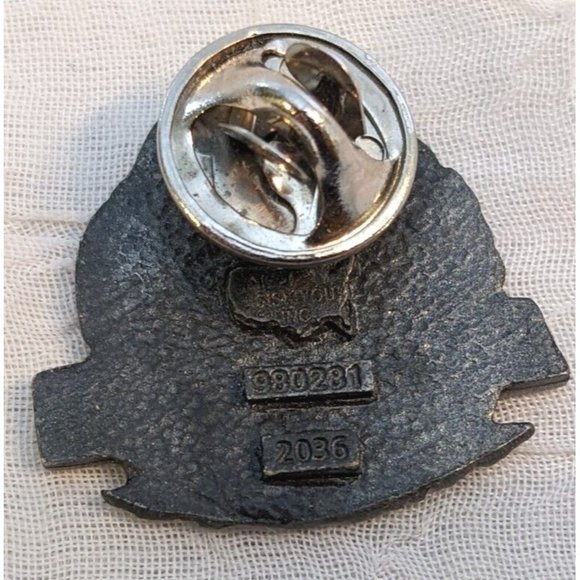 Vtg Air Force Siskiyou United States Lapel Pin Collectible Pewter USA Pinback No - Picture 2 of 8